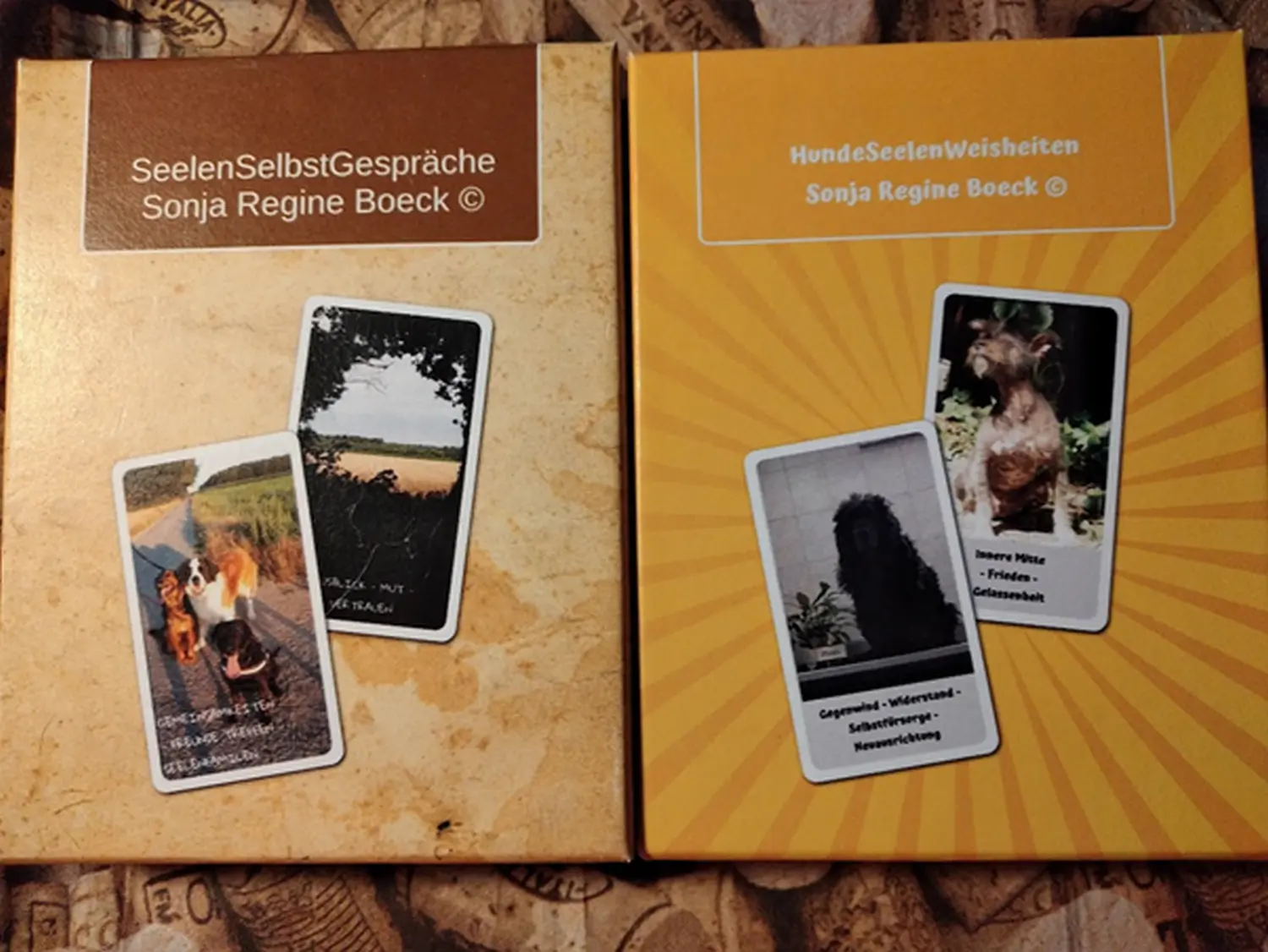 Kartendecks von Sonja Regine Boeck